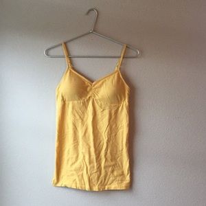 Medium Golden yellow sleeveless top